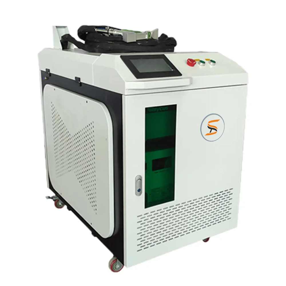 Factory price fiber laser cleaning machine 1000w 2000w 3000w for metal rust paint oil dust.