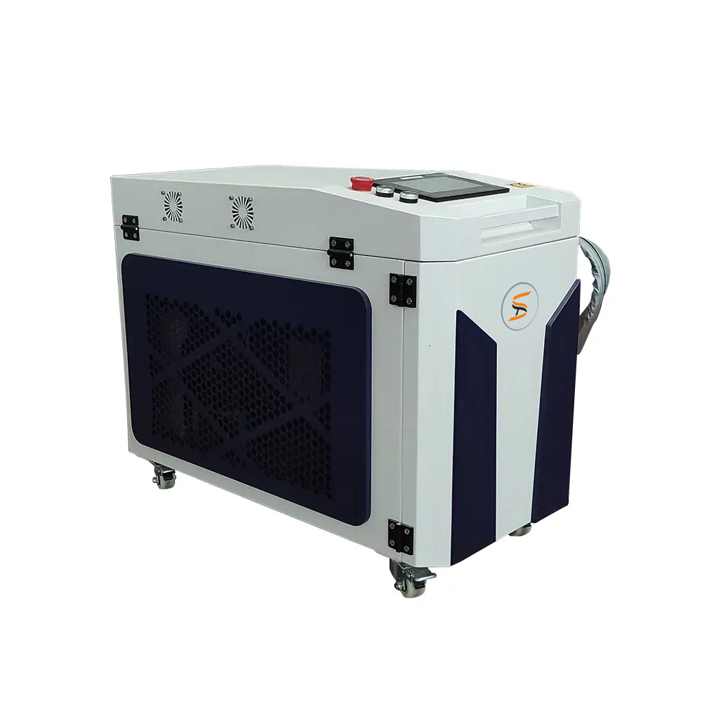 Laser metal cleaning machine 1kw 2kw 3kw Raycus Max IPG laser rust removal machine