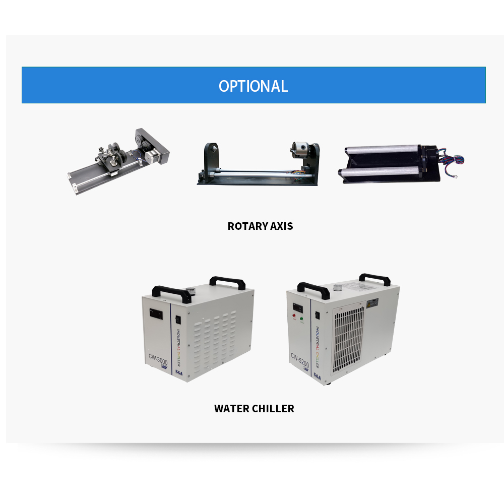Optional_CO2 Laser engraving and cutting machines